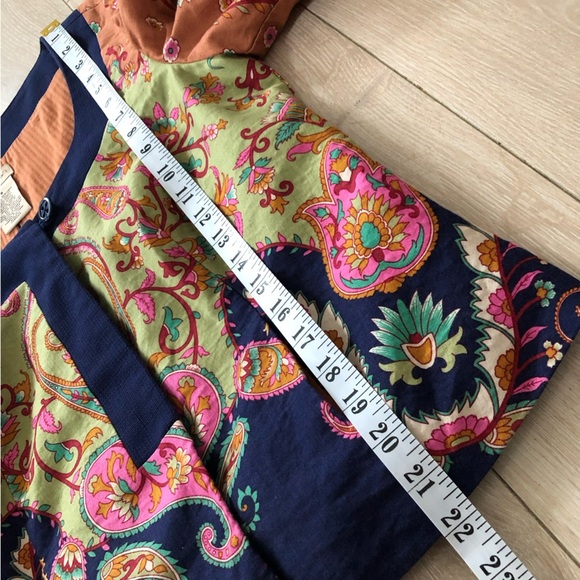 Anthropologie Elevenses Bohemian Floral Print Jacket Size 8 - Picture 10 of 16